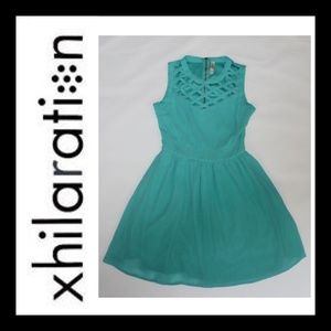 Xhilaration Turquoise Racerback Dress